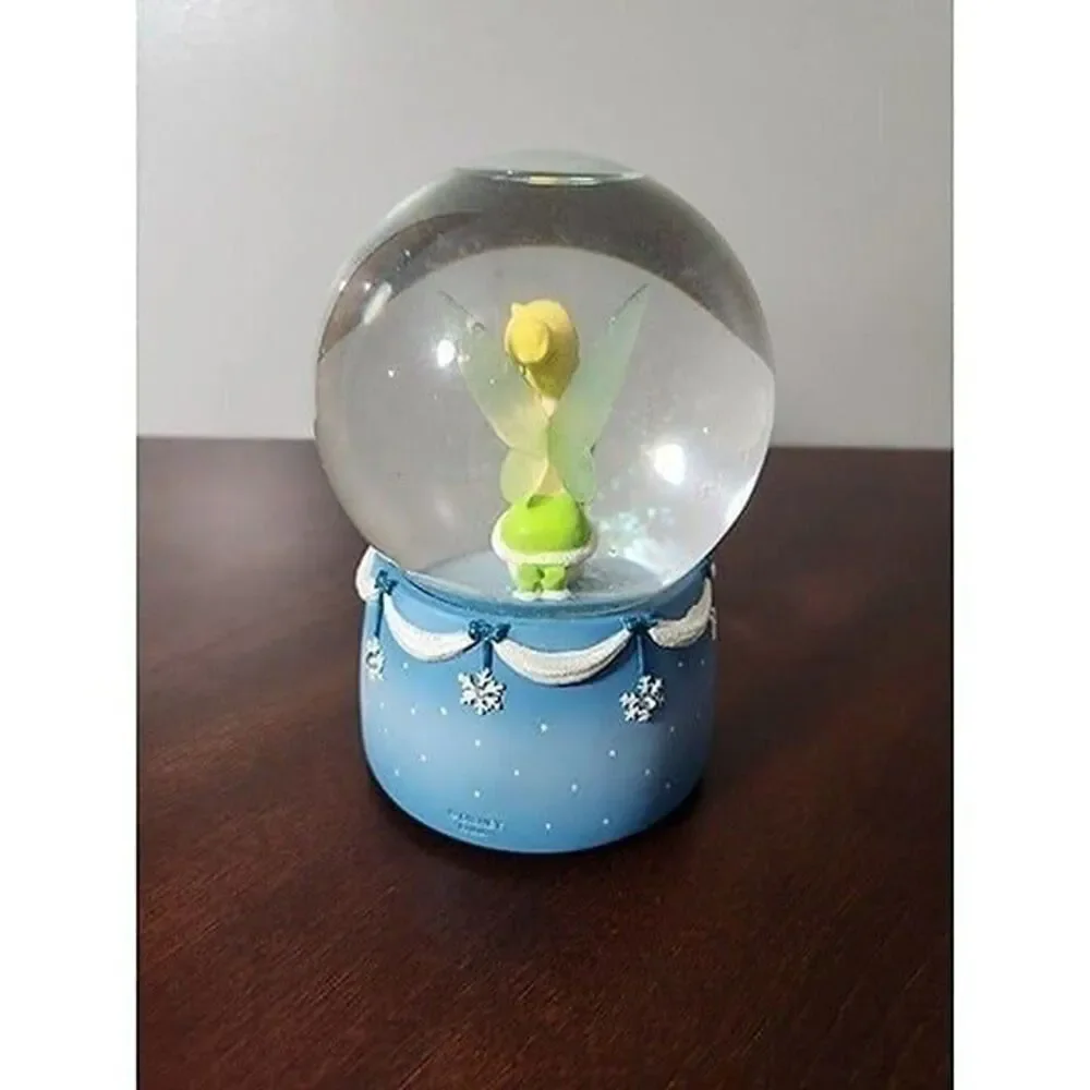 Disney Tinker Bell Musical Christmas Snow Globe